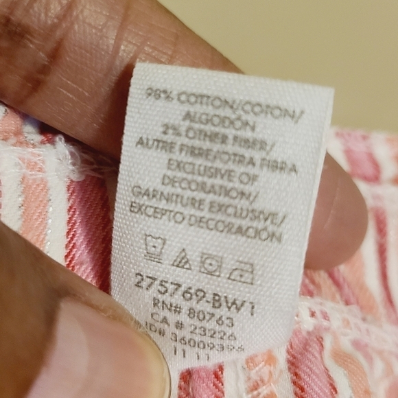 Victoria's Secret Red Label | Women's Two Piece Striped Pajama Pants Set (Small) - Picture 12 of 16